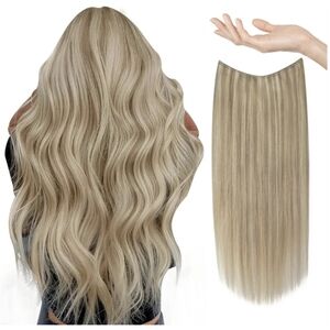 Human Hair Blonde 13 Inch Thickening Extenion....adds.volume